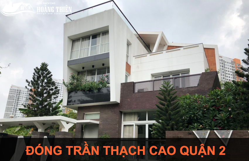 Đóng trần thạch cao quận 2