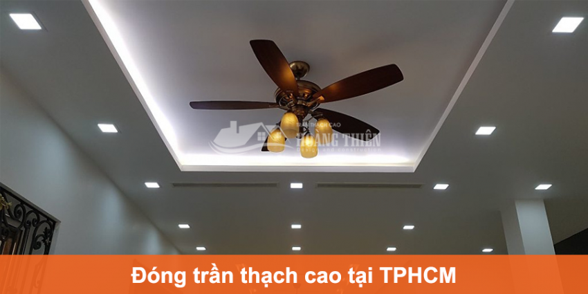 đóng trần thạch cao tại tphcm