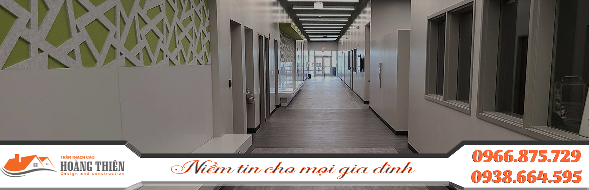 slide vách ngăn thạch cao