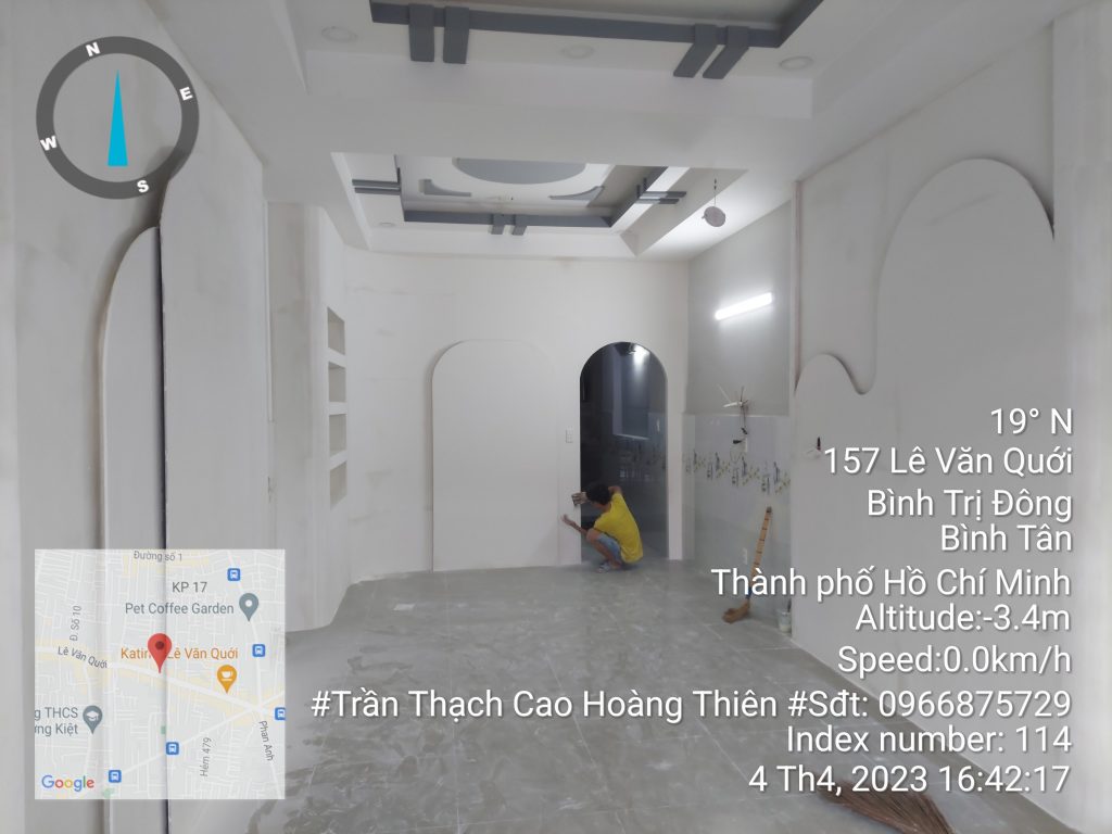 làm vách thạch cao ngăn phòng tại quận 3