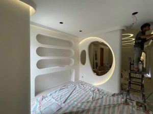 Vách thạch cao trang trí